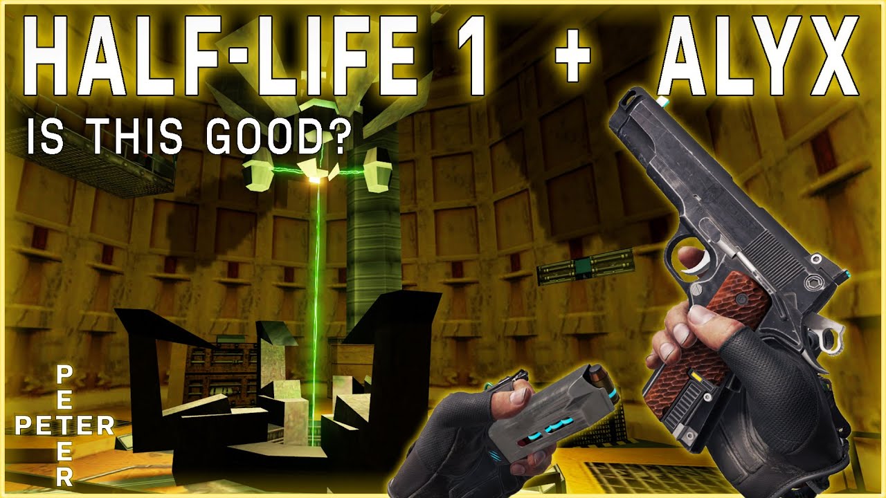 So i did Half-Life 1 version of this HL:Alyx screenshot : r/HalfLife