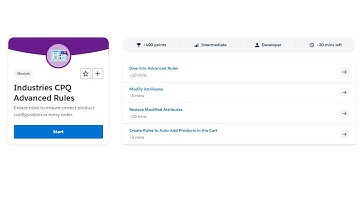Industries CPQ Advanced Rules Trailhead || Trailhead Salesforce