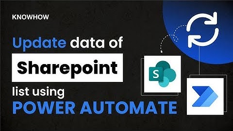 How to update SharePoint list using Power Automate  #powerautomate