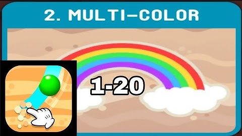 Dig this! Part 2 Multi-Color Complete Walkthrough Level 1-20