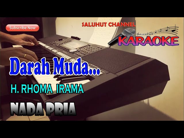 DARAH MUDA ll KARAOKE ll RHOMA IRAMA ll NADA PRIA F=DO class=