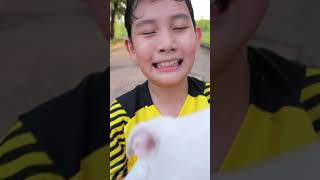 Give me the food‼️ You cannot resist too cute😁 | JJaiPan #shorts #tiktok