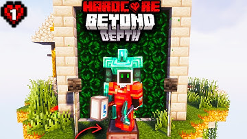 The Perfect Start To HARDCORE BEYOND DEPTH in Minecraft.. (GUIDE INCLUDED)