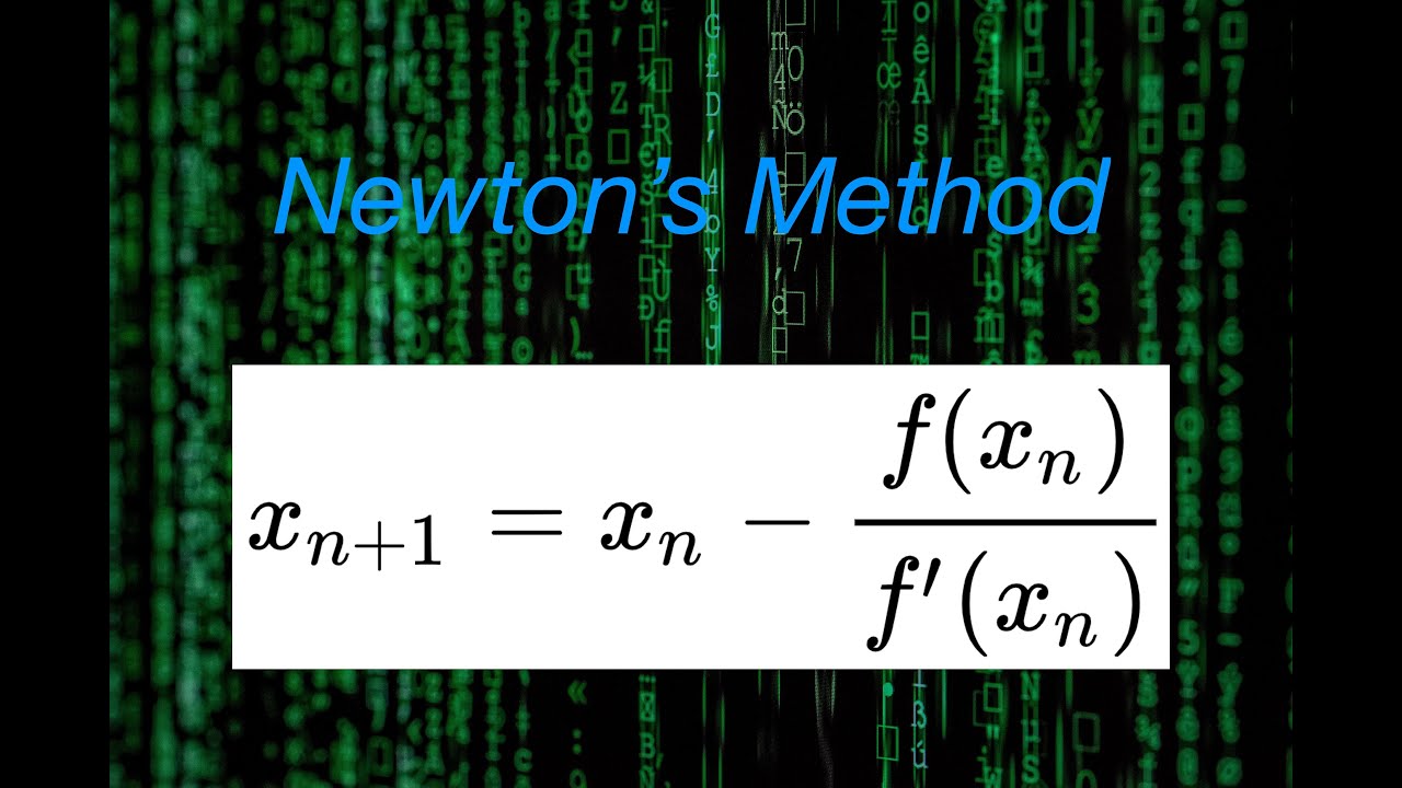 Newton's Method Problem 1 - YouTube