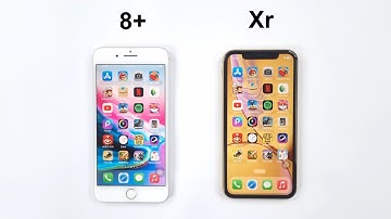 iPhone 8+ vs iPhone XR in 2024 - Speed Test Comparison