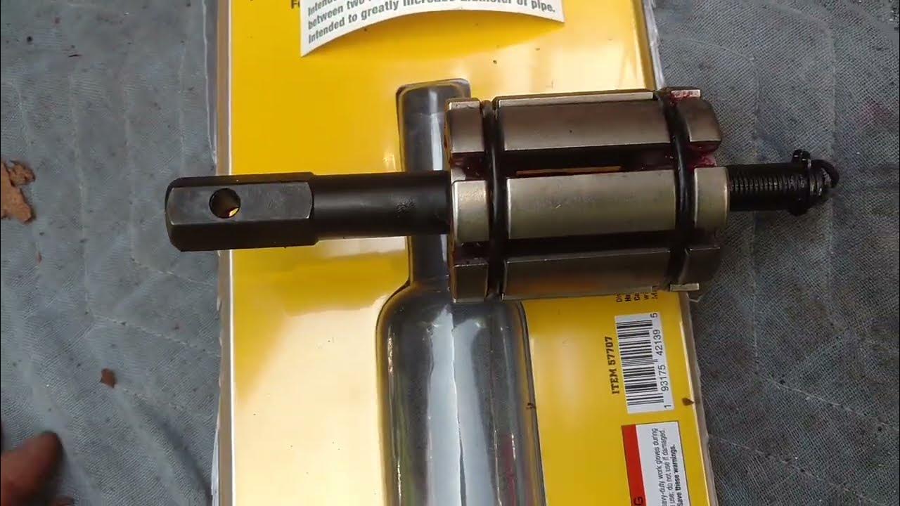 Harbor Freight Pipe Expander Review YouTube