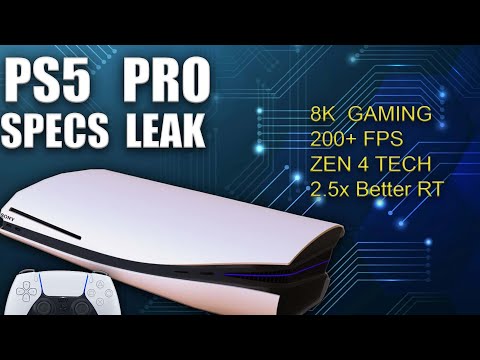 BREAKING REPORT: PS5 Pro Specs Leak: ZEN 4, TRUE 8K Gaming, 200+ FPS Puts Xbox To Shame!