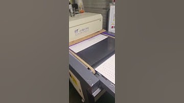 Floral Paper Silkscreen LED+UV and LED Dryer