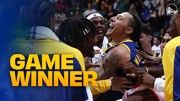 LINDY WATERS III HITS GAME-WINNING THREE VS. CLIPPERS | Pre-Season vs. LAC