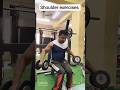 Shoulder exercises 😎 #gymlife #motivation #gymmotivation #minivlog #gym #lifestyle