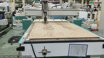 MÁY CNC 1 ĐẦU HT-1325V HOLZTEK | Máy cắt ván cnc bàn hút chân không giá tốt nhất tại HCM
