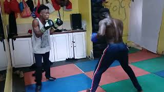 Boxing sparring