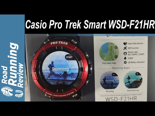 Casio reloj Pro Trek Smart WSD-F21HR en promoción