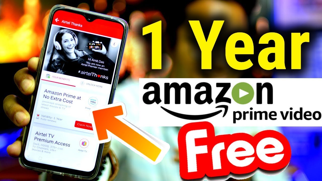 1 year amazon prime membership free free free hindi 
