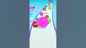 Ball 🏀 Run 2048 Level 171 Gameplay #shorts #gaming