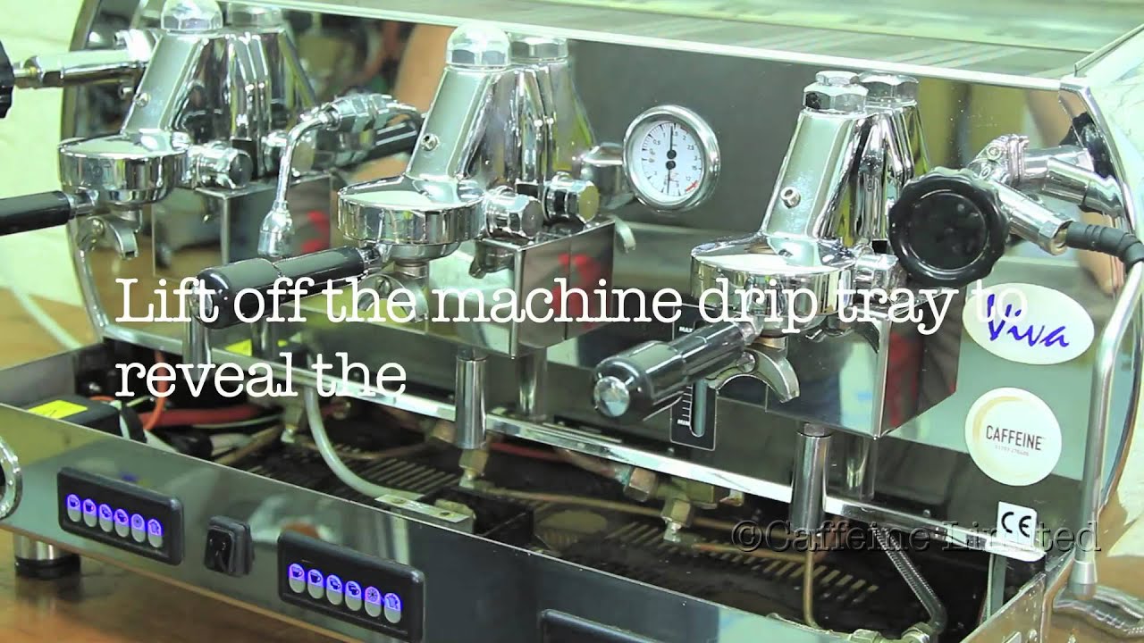 How to repair a water drip from a Gaggia coffee machine YouTube