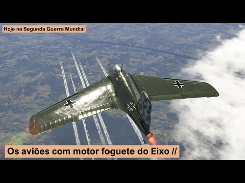 Axis rocket-powered aircraft