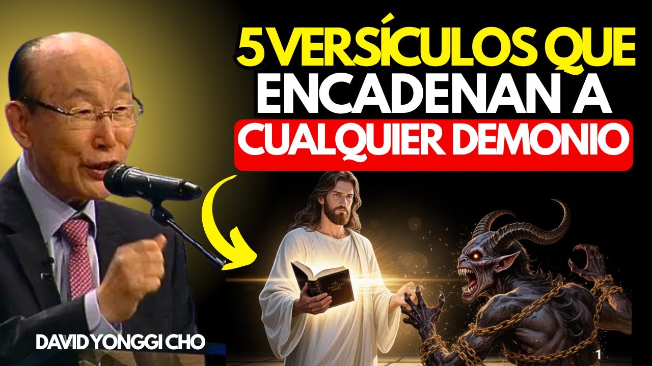 5 VERSÍCULOS QUE ENCADENAN A CUALQUIER DEMONIO | DAVID YONGGI CHO