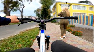 картинка: Катаюсь один по городу на Мтб Часть 7 | GoPro POV MTB Urban Street Riding #7
