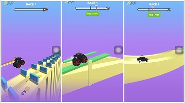 WHEEL SCALE! 3D FUNNY PLAY #31 | RACING GAME ON ANDROID/IOS