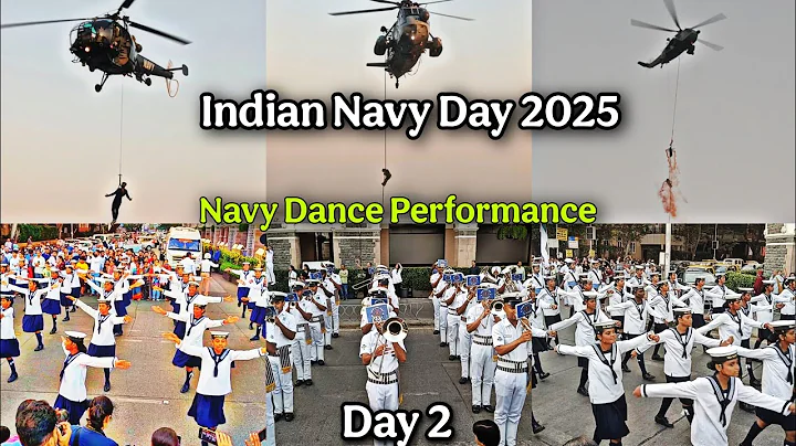 Indian Navy Day Celebration 2025 | Day 2 | Navy Dance Performance | Gate Way Of India
