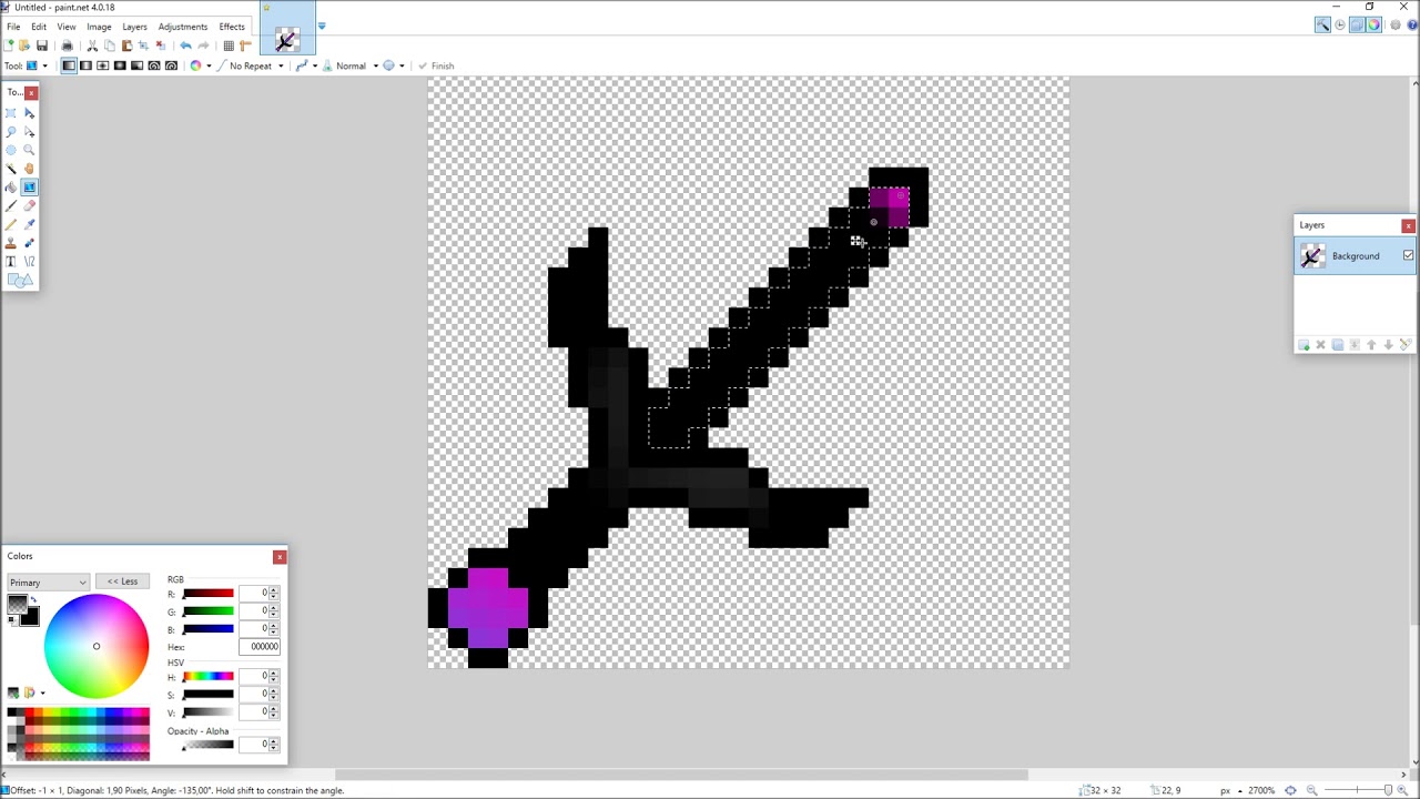 32x diamond sword