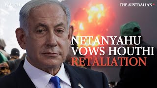 Netanyahu vows 'heavy price' after Houthi missile reaches central Israel