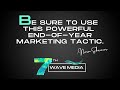 Be sure to use this powerful end-of-year marketing tactic.