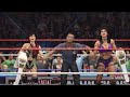 WWE - Rhea Ripley &amp; Iyo Sky vs Liv Morgan &amp; Roxanne Perez Saturday Nights Main Event Tag Team Match