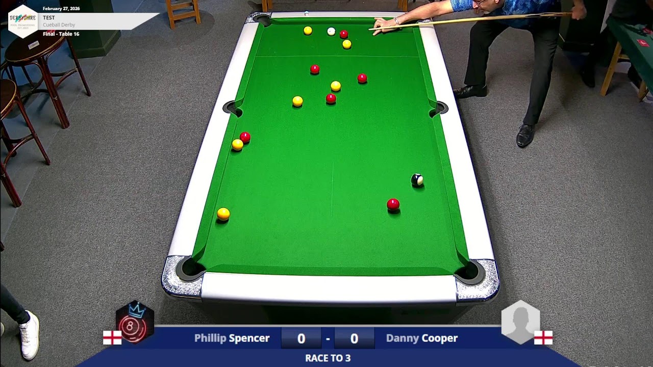 Race to 18 Blackball rules £3k pot.