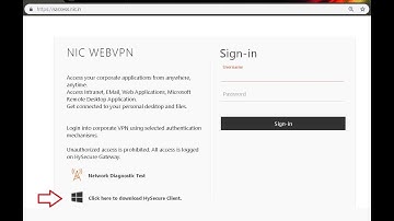 Download HySecure Client, Installation and Login Process