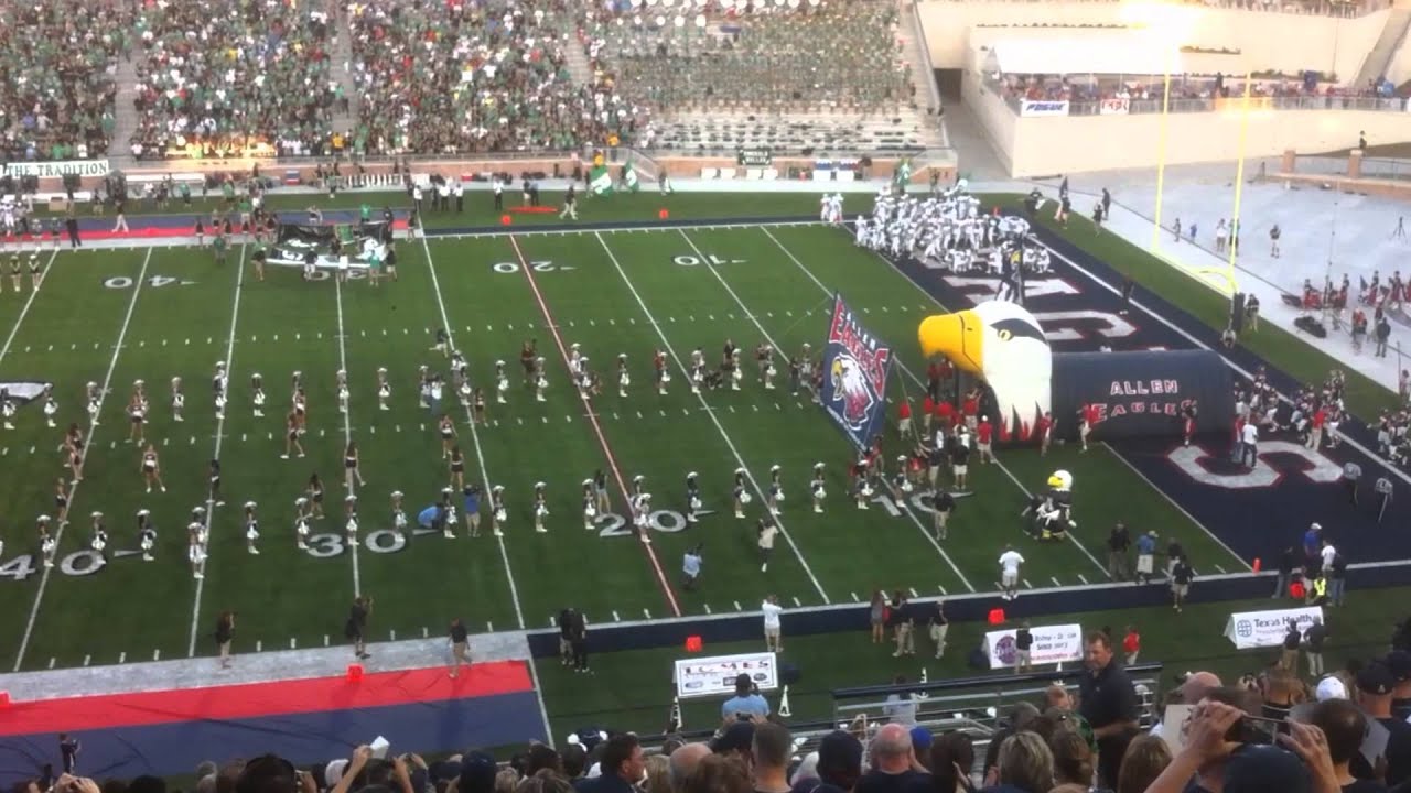 Allen Eagle Stadium Opens! - YouTube