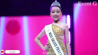 Miss Grand mini Phayao 2023 final catwalk with special guest Pichy มิสแกรนด์พะเยา 2023
