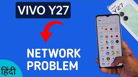 Vivo y27 mein network problem kaise theek Karen, how to solve network problem in Vivo y27