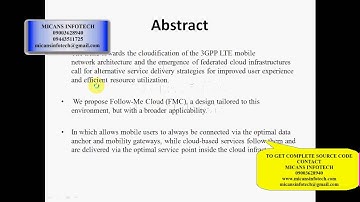 Follow-Me Cloud: When Cloud Services Follow Mobile Users