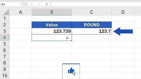 How to ROUND Numbers in Excel