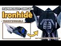 How to make a Papercraft, Origami Ironhide (requires 1 straight cut)
