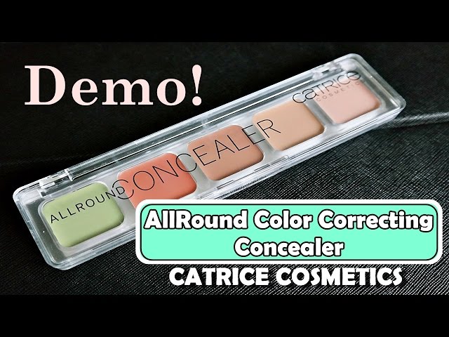 pegefinger Teasing kalk Catrice Cosmetics Colour Corrector Concealer Makeup Demo & Review - YouTube