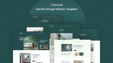Decoral Webflow Website Template | Decoral Interior Design Website Template Review 2023