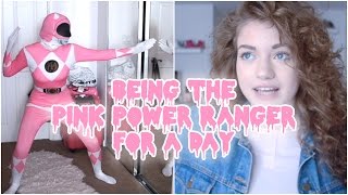 I was the Pink Power Ranger for a Day | Dytto | #ThatPowerRangerLife