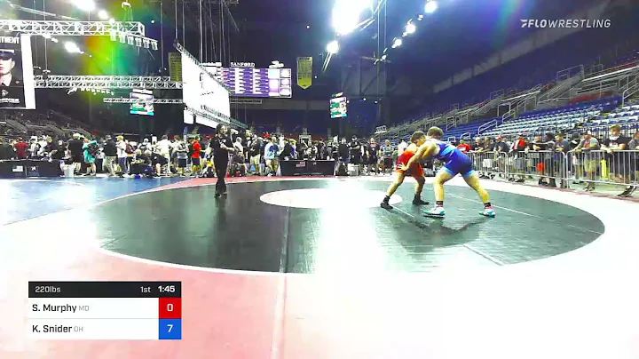 220 Lbs Round Of 32 - Samuel Murphy, Missouri Vs K...