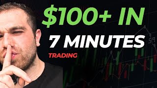 How To Make $100+ Trading With Small Account (Side hustle from home)