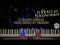 A million dreams the greatest showman  piano cover by pianoge