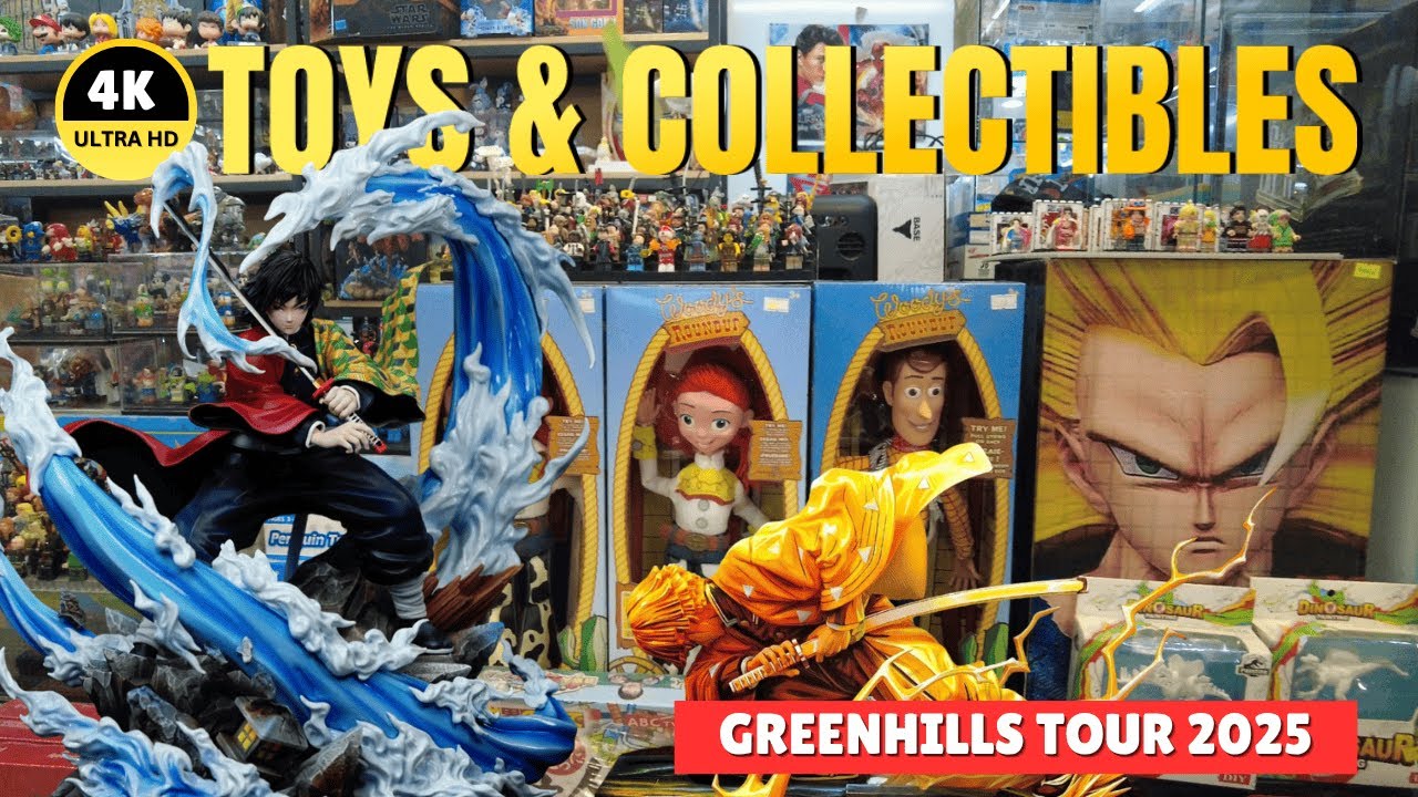 [4K] GREENHILLS SHOPPING CENTER TOUR – COLLECTIBLE TOY HUNT AUGUST 2025!