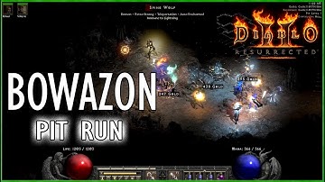 Diablo 2 Resurrected - Windforce Multi Shot Amazon Pit Run