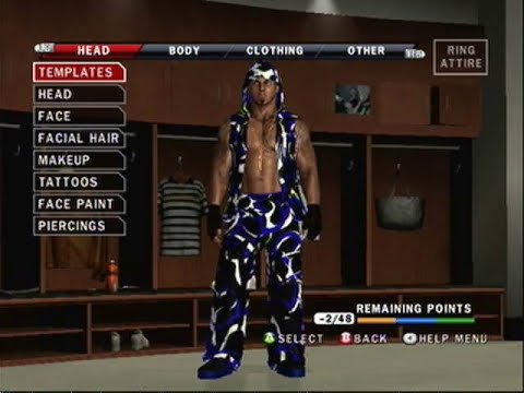 WWE Smackdown Vs Raw 2010 CAW Michael Mendoza New Hoody Glitch Attire.