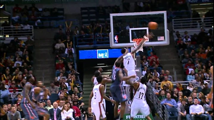 Larry Sanders with the Sick Block