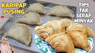 Cara Buat Karipap Pusing Yang Rangup dan Tak Muak | Tips Kulit Tak Terbuka