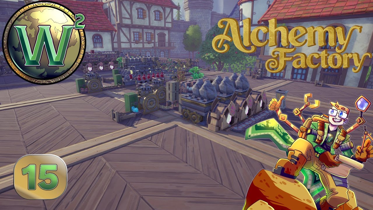 Alchemy Factory - Turquoise & Upgrading Old Factories - Let's Play - Episode 15