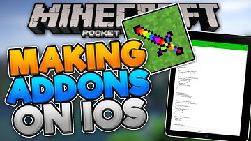 MAKE ADDONS ON iOS NO JAILBREAK OR PC?! - Upcoming NoVanilla Feature - Minecraft PE (Pocket Edition)